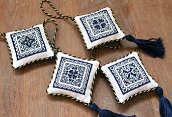 2005 Blackwork Christmas decoration